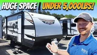 BIG Space in a small RV!! 2022 Wildwood 170SS