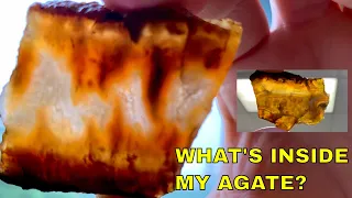 Looking Inside AGATE | Cutting Rocks #2