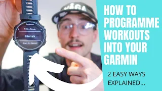 HOW TO PROGRAMME CUSTOM INTERVAL WORKOUTS INTO YOUR GARMIN