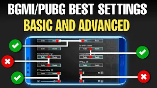 New & Old All Basic & Advance CONTROLS Settings | Perfect BGMI Settings Guide | Mr Emoji Gaming