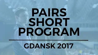 Daria PAVLIUCHENKO : Denis KHODYKIN RUS Pairs Short Program GDANSK 2017