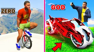 GTA 5 : Franklin Upgrading Zero To God Bike In GTA 5 ! (GTA 5 Mods)