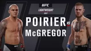 EA Sports UFC 2 - Dustin Poirier vs Conor McGregor | Gameplay (HD) [1080p60FPS]