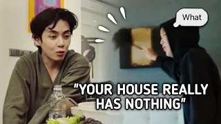 Who's BTS member has the most ECCENTRIC HOUSE?