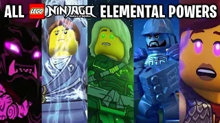 ALL 25+ LEGO NINJAGO Elemental Powers!