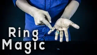 ring magic | easy magic tricks | magic with a ring | you can do it easily