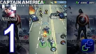 Captain America: The Winter Soldier - The Official Game Android Walkthrough - Part 1 - Stage 1-2