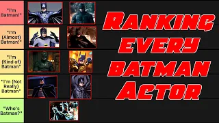 Every Batman Movie Actor Ranked - From Adam West to Robert Pattinson in The Batman!