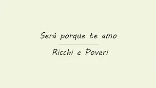 Sera porque te amo / Ricchi e Poveri / Flauta