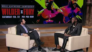 Deontay Wilder: I WiIl Baptize Tyson Fury! | Joe Tessitore Interview | Wilder vs Fury 2