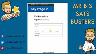 SATs Buster - Mathematics 2019 - Paper 1 Arithmetic
