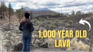 Sunset Crater Volcano: 1,000 Year Old LAVA