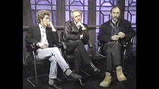 The Who reunion tour interview 6-2-89 Daltrey, Entwistle, Townshend