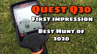 THE GREATEST FIND WITH A METAL DETECTOR!! Quest 30 First Impressions