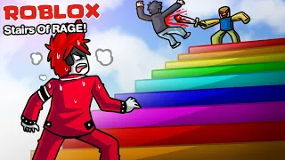 Roblox : Stairs Of RAGE! 😡 บันไดสู่สวรรค์ แต่ระหว่างทางคือนรกและความคลั่ง !!!