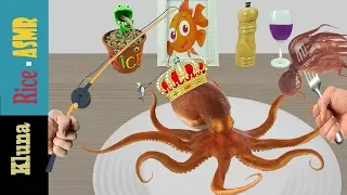 Kluna Tik Incredible Octopus !!! Kluna Tik Style Dinner #41 | ASMR eating sounds no talk