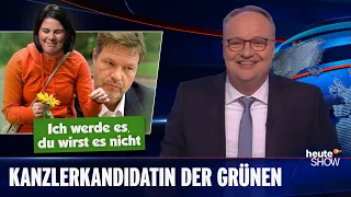 Annalena Baerbock: Wird die Grüne zur jüngsten Kanzlerin der Geschichte? | heute-show vom 23.04.2021