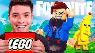 MINHA PRIMEIRA VEZ NO LEGO FORTNITE #1