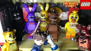 LEGO FNAF 1: stop Motion animation en français 🇫🇷