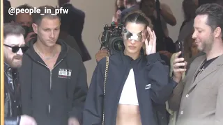 Bella Hadid - Balenciaga Haute Couture fashion show in Paris - 06.07.2022