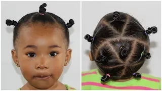 Toddler Bantu Knots | Toddler Hairstyles