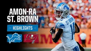 Amon-Ra St. Brown came up CLUTCH in Week 6 | Lions at Buccaneers