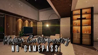 Bloxburg Modern Contemporary No Gamepass Speedbuild