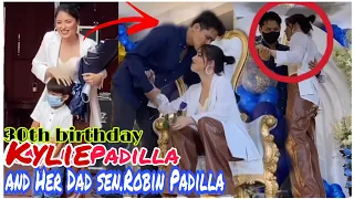 30Birthday party Kylie Padilla Dance with her Dad Sen.Robin Padilla//Surprised ng tatay sa anak