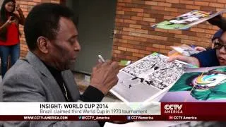 Pele Looks Forward to the World Cup