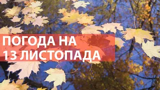 Погода у Києві на 13 листопада 2021