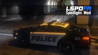 GTA 5 LSPDFR MOD #15 (аддон на полицейский фонарь)