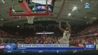 NC State defeats Tennessee State 67-55 in OT