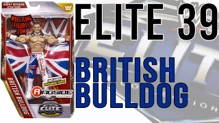 WWE FIGURE INSIDER: British Bulldog - WWE Series 39 Toy Wrestling Figure from Mattel