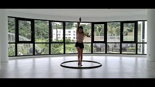 Röyksopp "Here She Comes Again" |beautiful  Cyr wheel dance by Diana