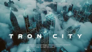TRON CITY - Ambient Atmosphere For Deep Focus And Relaxation - Sci Fi Cyberpunk Music