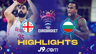 Georgia 🇬🇪 - Bulgaria 🇧🇬 | Game Highlights - FIBA #EuroBasket 2022