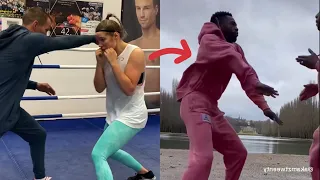 Men ROAST Female Boxer On TikTok