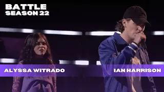 Alyssa Witrado vs Ian Harrison - "Happier Than Ever" (Short Edit Version The Voice Season 22 Battle)