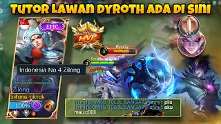 1 LANE ZILONG VS DYRROTH DI EXP - ketika Raja exp jadi cemilan zilong 🔥| MLBB