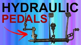 DIY VW Bug Hydraulic Clutch Pedals for Subaru Alternate Engine Conversion Bugaru