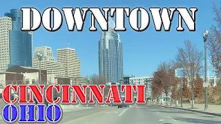 Cincinnati - Ohio - 4K Downtown Drive