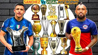 Arturo Vidal Vs Alexis Sánchez All Trophy and Awards • TF FOOTBALL • Premier League,UEFA,Serie A,Etc