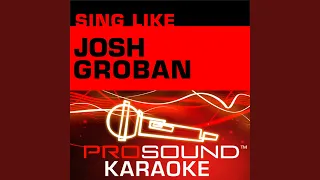 Vincent (Starry, Starry Night) (Karaoke Instrumental Track) (In the Style of Josh Groban)