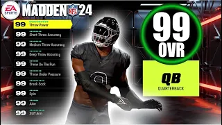 *BEST* QB BUILD IN MADDEN 24 SUPERSTAR! DEMI-GOD BUILD THROWS LASERS! USE THIS NOW! | ESG 24