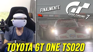 Toyota Gt One TS020, LA PROVA IN PISTA col VR su Gran Turismo 7!