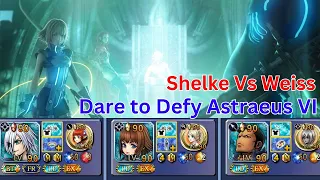 Shelke Vs Weiss (Raijin MVP) - Dare to Defy VI - DFFOO