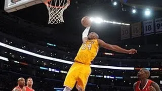 Blake & Kobe exchange slams in Staples showdown!