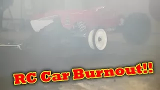 RC Car Burnout Success - Traxxas Rustler VXL Brushless