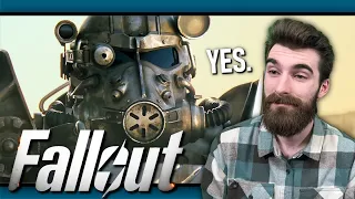 Fallout Official Trailer REACTION - This Looks Great!!