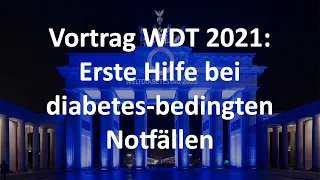 Erste Hilfe bei diabetes-bedingten Notfällen (Weltdiabetestag 2021)